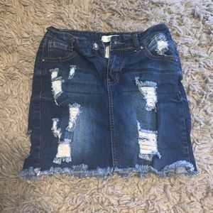 Jean skirt